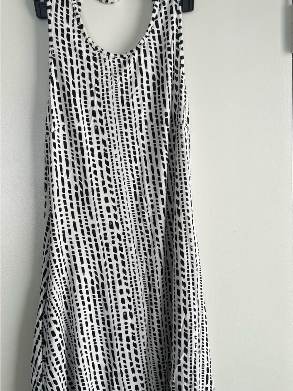 Tart Black and White Mini Dress